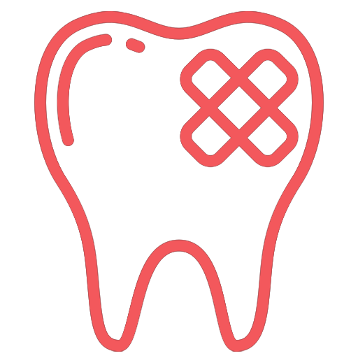 Broken Tooth Icon