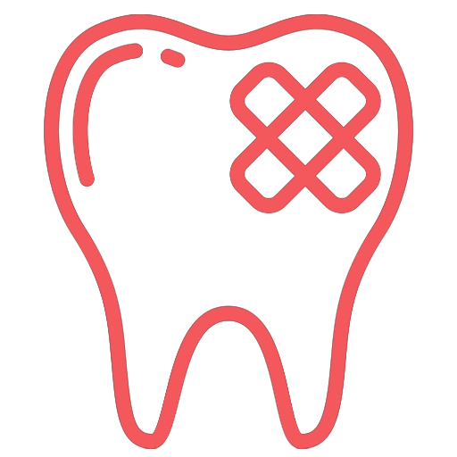 Broken Tooth Icon